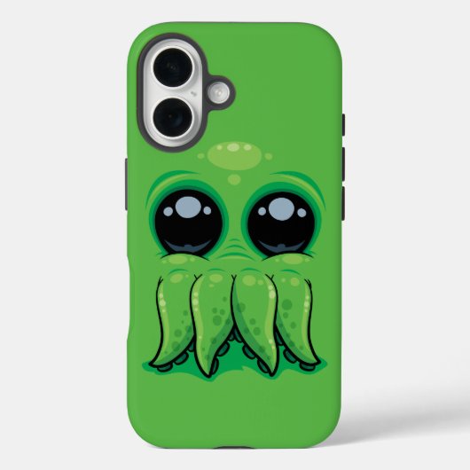 Cute Cthulhu Gezicht Case-Mate iPhone Case (Achterkant)