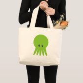 Cute Cthulhu Grote Tote Bag (Voorkant (product))