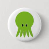 Cute Cthulhu Ronde Button 5,7 Cm (Voorkant)