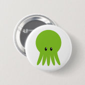 Cute Cthulhu Ronde Button 5,7 Cm (Voorkant /achterkant)