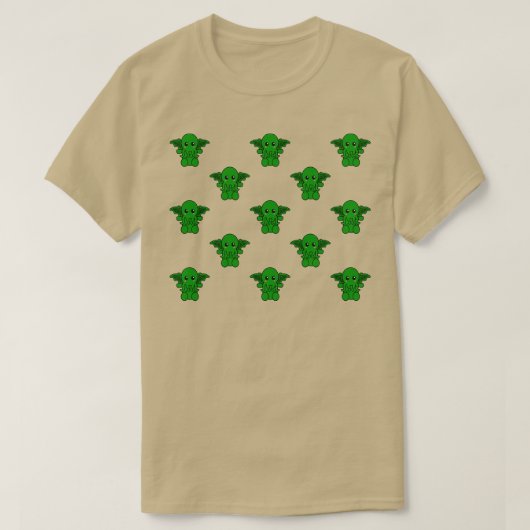 Cute Cthulhu T-shirt (Design voorkant)