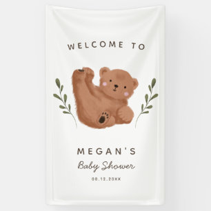 Cute Cub Beer Baby shower Spandoek