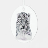 Cute Cub Metalen Ornament (Voorkant links)