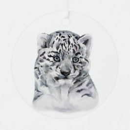 Cute Cub Metalen Ornament