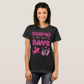 Cute Cud Says 67 Funny Meme Nk Valentine's Day  T-shirt (Voorkant volledig)