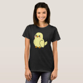 Cute Cuddly Chubby Cockatiel T-shirt (Voorkant volledig)