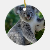 Cute cudly Australian koala Keramisch Ornament (Voorkant)
