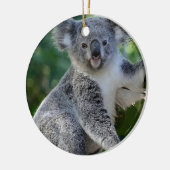 Cute cudly Australian koala Keramisch Ornament (Links)