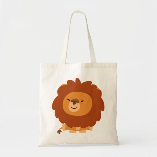 Cute Cudly Cartoon Lion Bag Tote Bag (Voorkant)