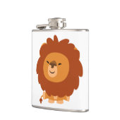 Cute Cudly Cartoon Lion Hip Flask Heupfles (Links)