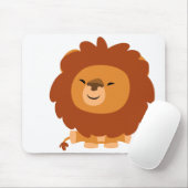 Cute Cudly Cartoon Lion Mousepad Muismat (Met muis)