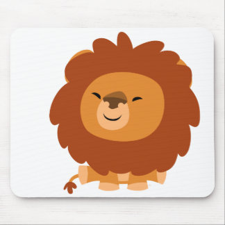 Cute Cudly Cartoon Lion Mousepad Muismat