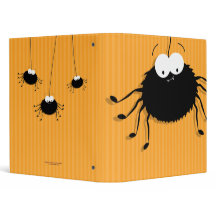 Cute cudly Halloween Spiders Multomap 1,0 inch