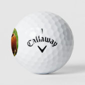 Cute Cudly Koe 4Cara Golfballen (Logo)