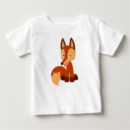 Cute Cunning Cartoon Fox Baby T-Shirt