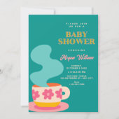 Cute cup baby shower kaart (Voorkant)