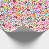 Cute cup cake en theepot cadeaupapier (Hoek)