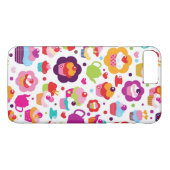 Cute cup cake en theepot Case-Mate iPhone case (Achterkant (Horizontaal))