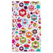 Cute cup cake en theepot klein cadeauzakje (Achterkant)