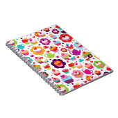 Cute cup cake en theepot notitieboek (Rechterzijde)