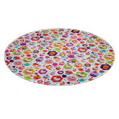 Cute cup cake en theepot snijplank (Hoek)