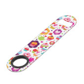 Cute cup cake en theepot speed flessenopener (Voorkant Gekanteld)