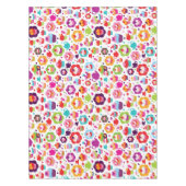 Cute cup cake en theepot tafelkleed (Voorkant)