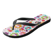 Cute cup cake en theepot teenslippers (Schuin)