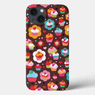 Cute Cup Cake Pattern Case-Mate iPhone Case