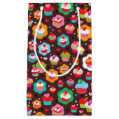 Cute Cup Cake Pattern Klein Cadeauzakje (Voorkant)