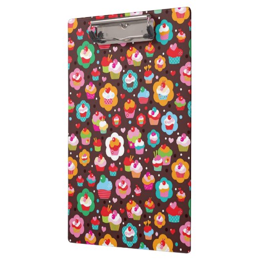 Cute Cup Cake Pattern Klembord (Links)