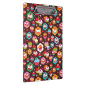 Cute Cup Cake Pattern Klembord (Rechts)