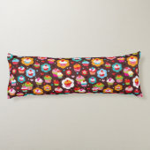 Cute Cup Cake Pattern Lichaamskussen (Achterkant)