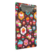 Cute Cup Cake Pattern Mini Klembord (Schuin)