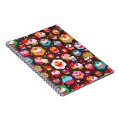 Cute Cup Cake Pattern Notitieboek (Rechterzijde)