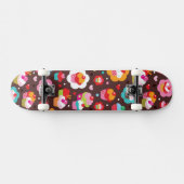 Cute Cup Cake Pattern Skateboard (Horizontaal)