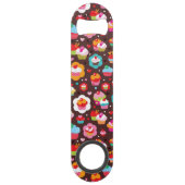 Cute Cup Cake Pattern Speed Flessenopener (Voorkant)