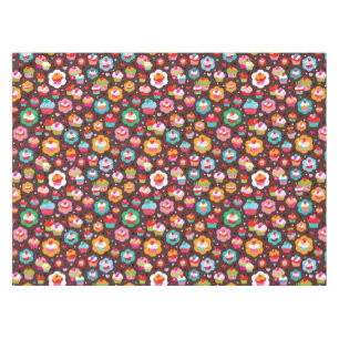 Cute Cup Cake Pattern Tafelkleed