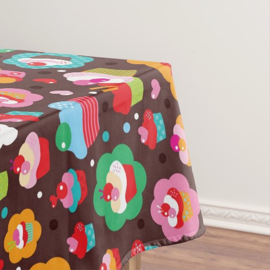 Cute Cup Cake Pattern Tafelkleed (Voorbeeld)