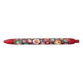 Cute Cup Cake Pattern Zwarte Inkt Pen (Voorkant)