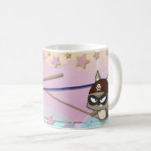 Cute Cup Funny Cartoon Character Kawaii Coffee Mok (Voorkant rechts)