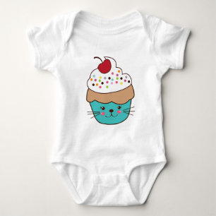 Cute Cupcake Baby Jumper Romper
