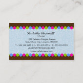 Cute Cupcake Bakery-Visitekaartjes Visitekaartje (Achterkant)