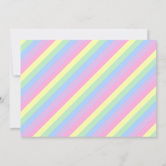 Cute Cupcake Birthday Kaart (Achterkant)