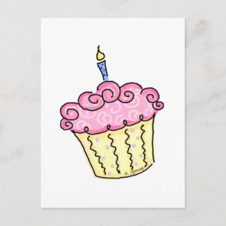 Cute Cupcake Briefkaart