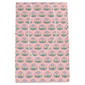 Cute Cupcake-cadeaus Medium Cadeauzakje (Voorkant)