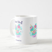 Cute Cupcake en Happy Ice Cream Koffiemok (Voorkant links)