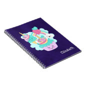 Cute Cupcake en Happy Ice Cream Notitieboek (Rechterzijde)