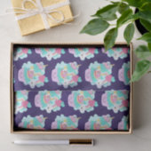 Cute Cupcake en Happy Ice Cream Pattern Tissuepapier (Geschenk)