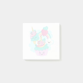 Cute Cupcake en Happy Ice Cream Post-it® Notes